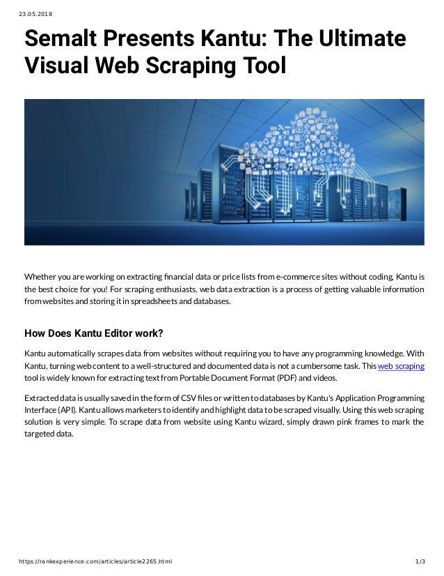 Visual web scraper crack
